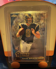 Topps 2010 Topps Chrome Sam Bradford #C150 RC Rookie Card St. Louis Rams. rookie card picture