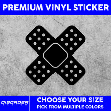 Band Aid Jdm Vinyl Sticker-for Cartruck Window-laptop-folder-u Pick Colrsze
