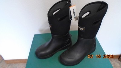 NIB BOGS BOZEMAN TALL  BOOTS Mens SZ.10 Seamless WaterPoof  Rated To -72 Degress