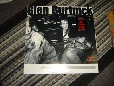 Glen Burtnick - Heroes & Zeros 1987 USA Orig. Vinyl LP E/E