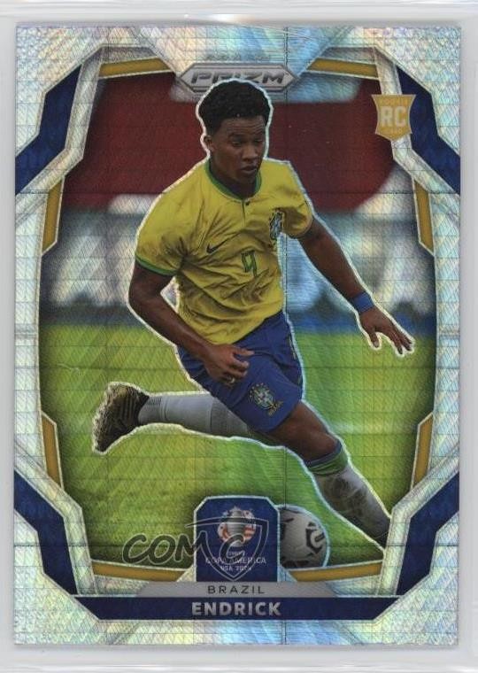 2024 Panini Prizm CONMEBOL Copa America Hyper Prizm Endrick #24 11s9