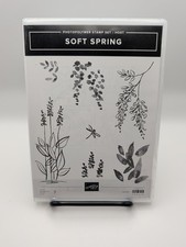 STAMPIN UP Soft Spring Flowers Photopolymer Stamp Set 7 149429 RETIRED