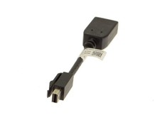 LOT OF 10 - Dell Mini DisplayPort To DisplayPort Male To Female Adapter 00FKKK