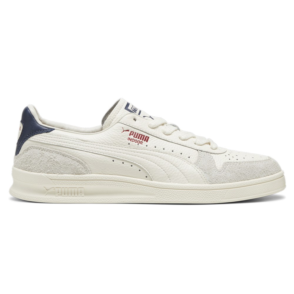 PUMA Indoor Lace Up  Mens Off White Sneakers Casual Shoes 39725401