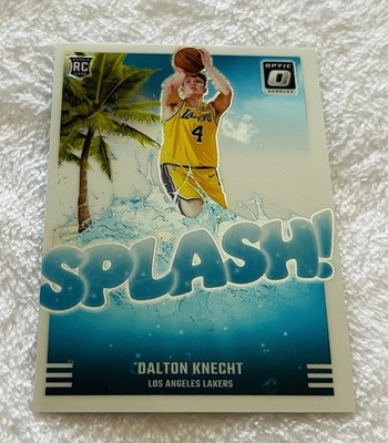 2024-25 Panini Donruss Optic - Splash! Dalton Knecht #12 Holo Prizm (RC)