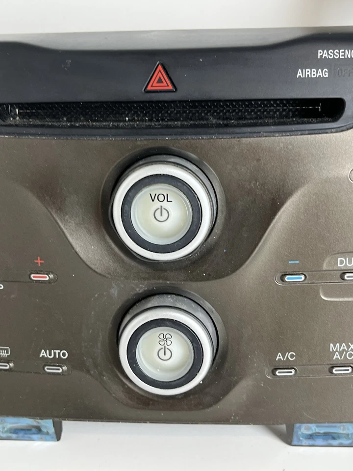 Ford Edge 2013 radio control de clima climatización bisel de climatización panel de moldura DT4T-18A802-BB fabricante original Foto 3 de 4