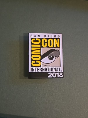 San Diego Comic Con International  SDCC 2018 Logo Enamel Pin