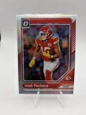 2024 Panini Donruss Optic - Isiah Pacheco #95 Holo Prizm