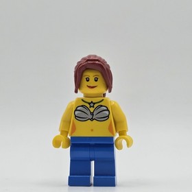 LEGO Mermaid Minifigure Torso Star Necklace Pirates Sailor Girl