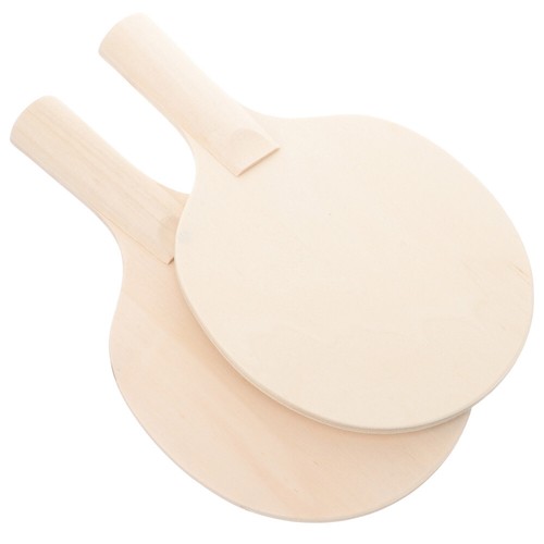 2 Pcs Wooden DIY Table Tennis Racket Child Education Toy Puzzle | eBay