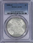 1880-O Morgan Silver Dollar $1 PCGS AU58