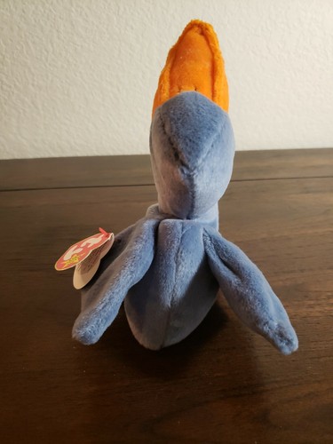 Scoop the Pelican Beanie Baby With ERRORS VERY RARE Retired TY 1996 - Picture 9 of 9