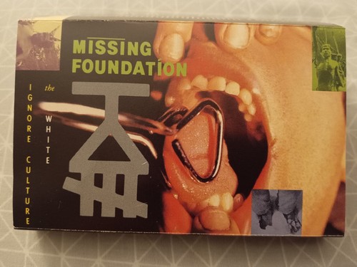 Missing Foundation - Ignore the White Culture 1990 Cassette Industrial Noise, VG - Picture 1 of 7