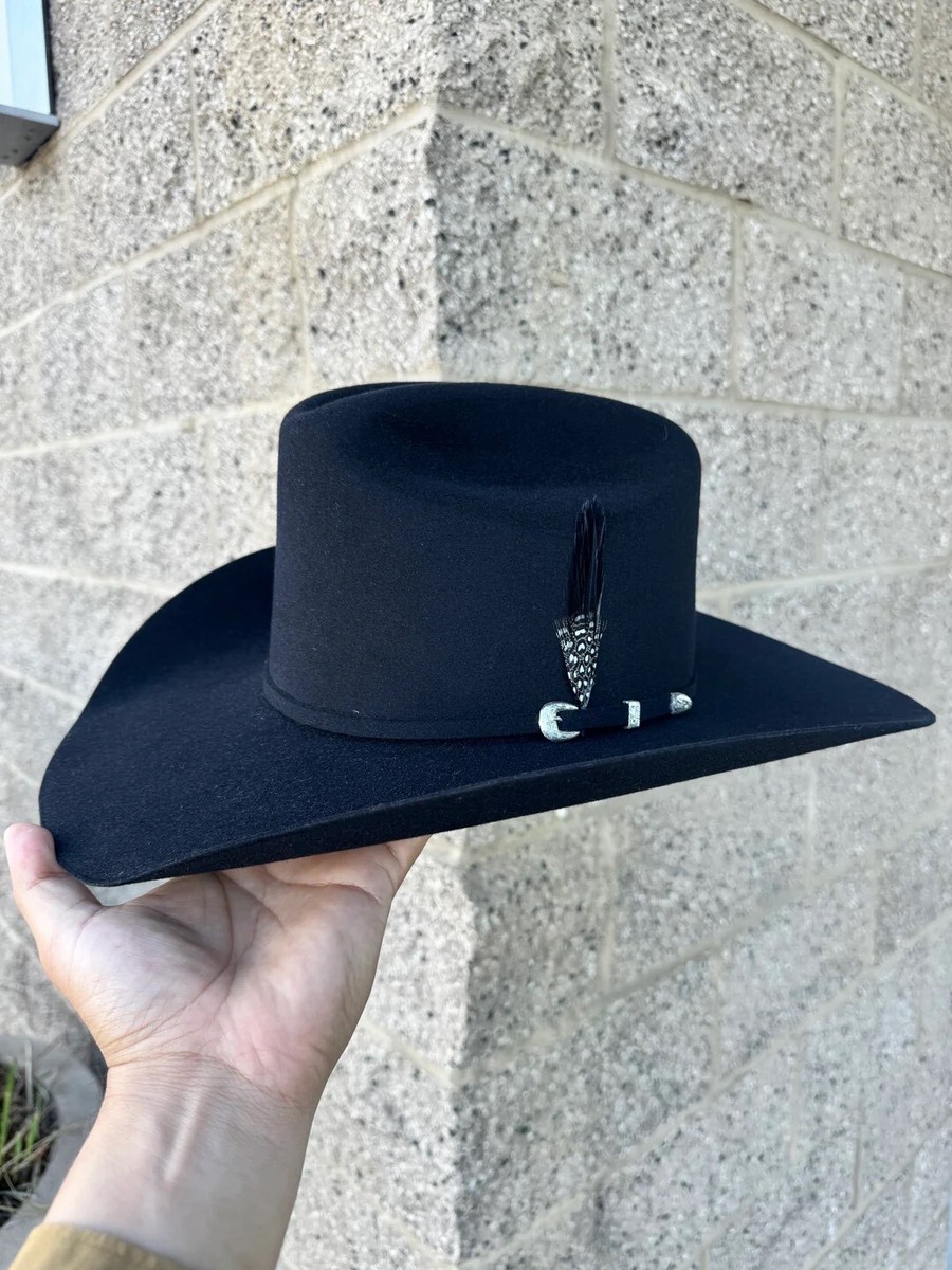 Stetson 6X MEZCAL Black Felt Cowboy Hat - MADE IN USA | eBay