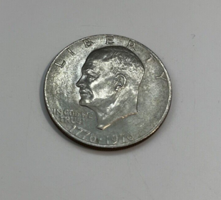 1776 - 1976 Bicentennial Eisenhower One Dollar - Liberty Bell Moon