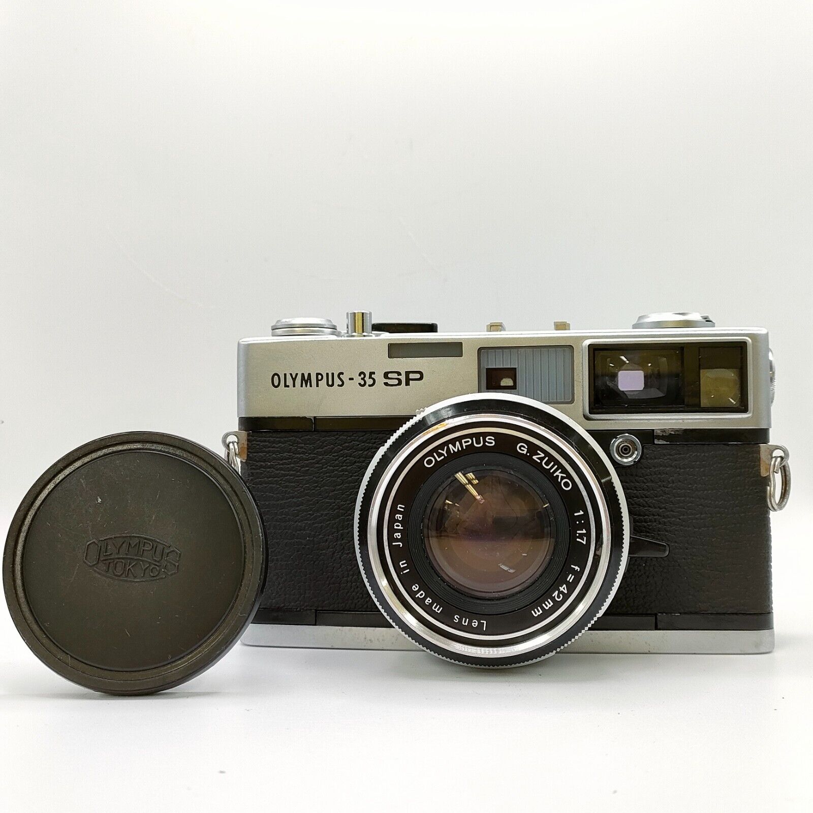 Olympus 35 SP Silver f/1.7 42mm Rangefinder 35mm Film Camera