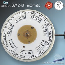 MOVEMENT SELLITA SW240, AUTOMATIC, DAY-DATE - compatible ETA 2834-2