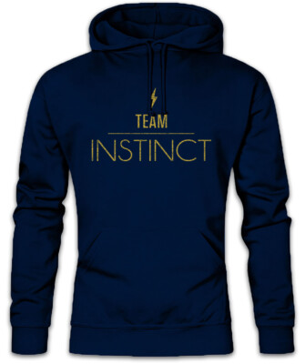 Team Instinct Hoodie Kapuzenpullover Fun Geek Nerd Teamplayer Gamer Gaming Games