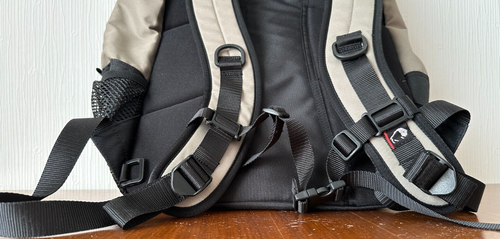 TATONKA Long Beach Rucksack 45 / 35 / 17 cm = ca. 19 Liter, beige schwarz Top! - Bild 11 von 12