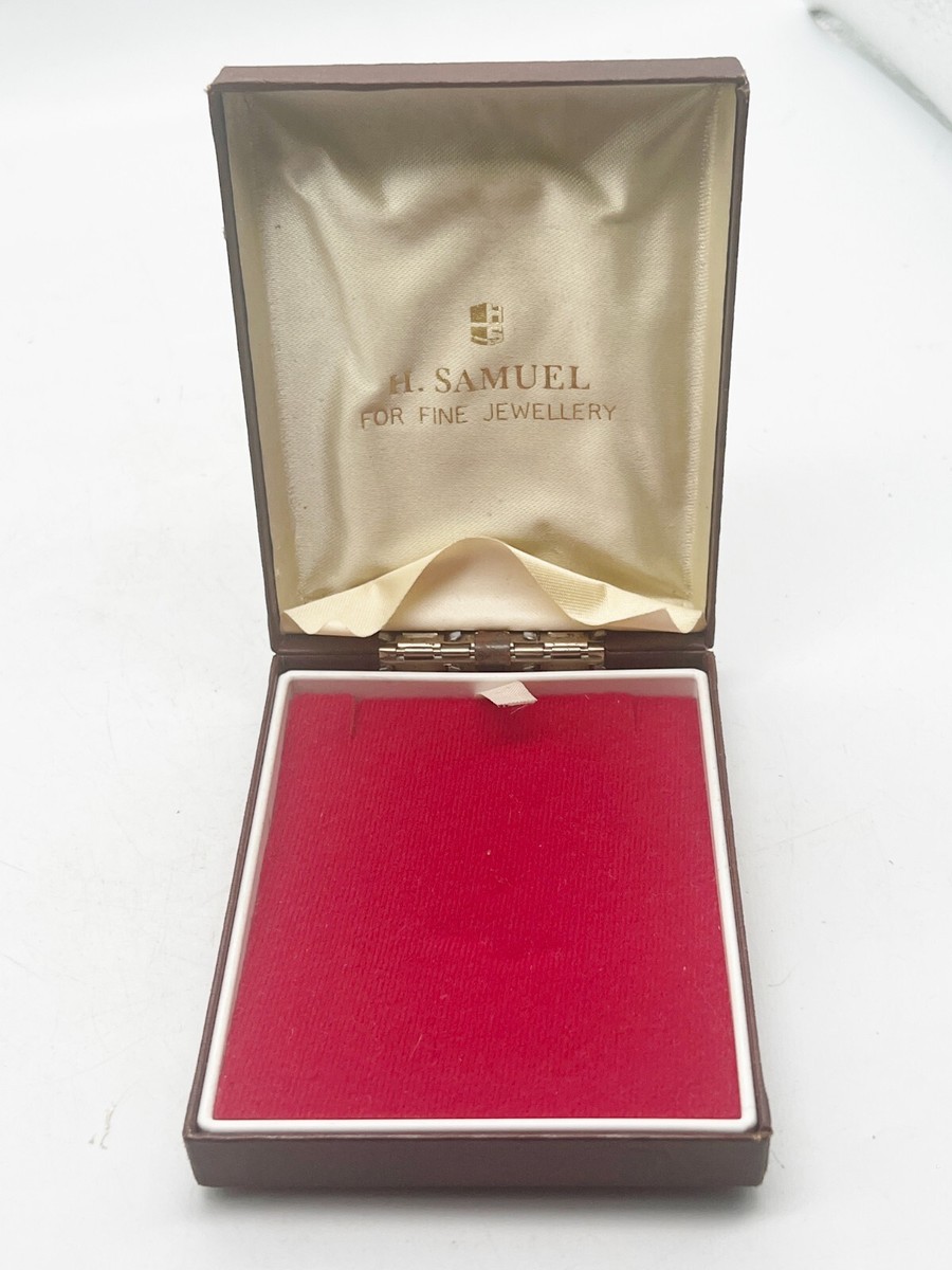アンティークジュエリーボックスH. SAMUEL アンティークジュエリーボックスH. SAMUEL Antique Ring Box “H