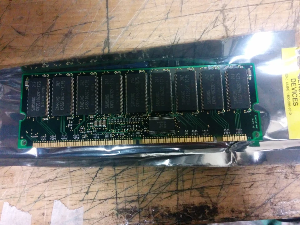 HP COMPAQ 1GB 127008-041 MEMORY PC133 ECC SERVER 1 GIG - Image 2 of 4