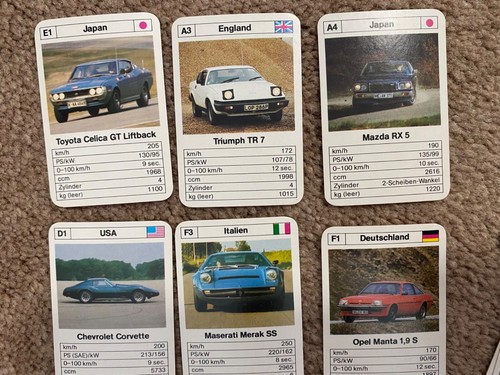 Collectible Maxi-Mini Rassige Sportwagen Lufthansa Kinderservice race sport cars - Picture 10 of 12