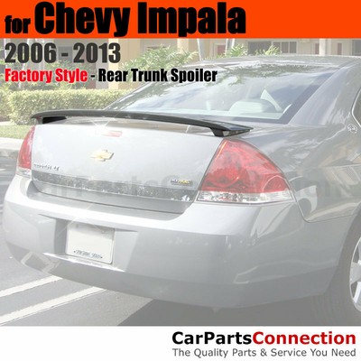 Painted Trunk Spoiler For 06-13 Chevy Impala SS WA636R SWITCHBLADE SILVER MET