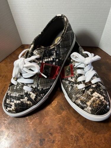guess snakeskin sneakers