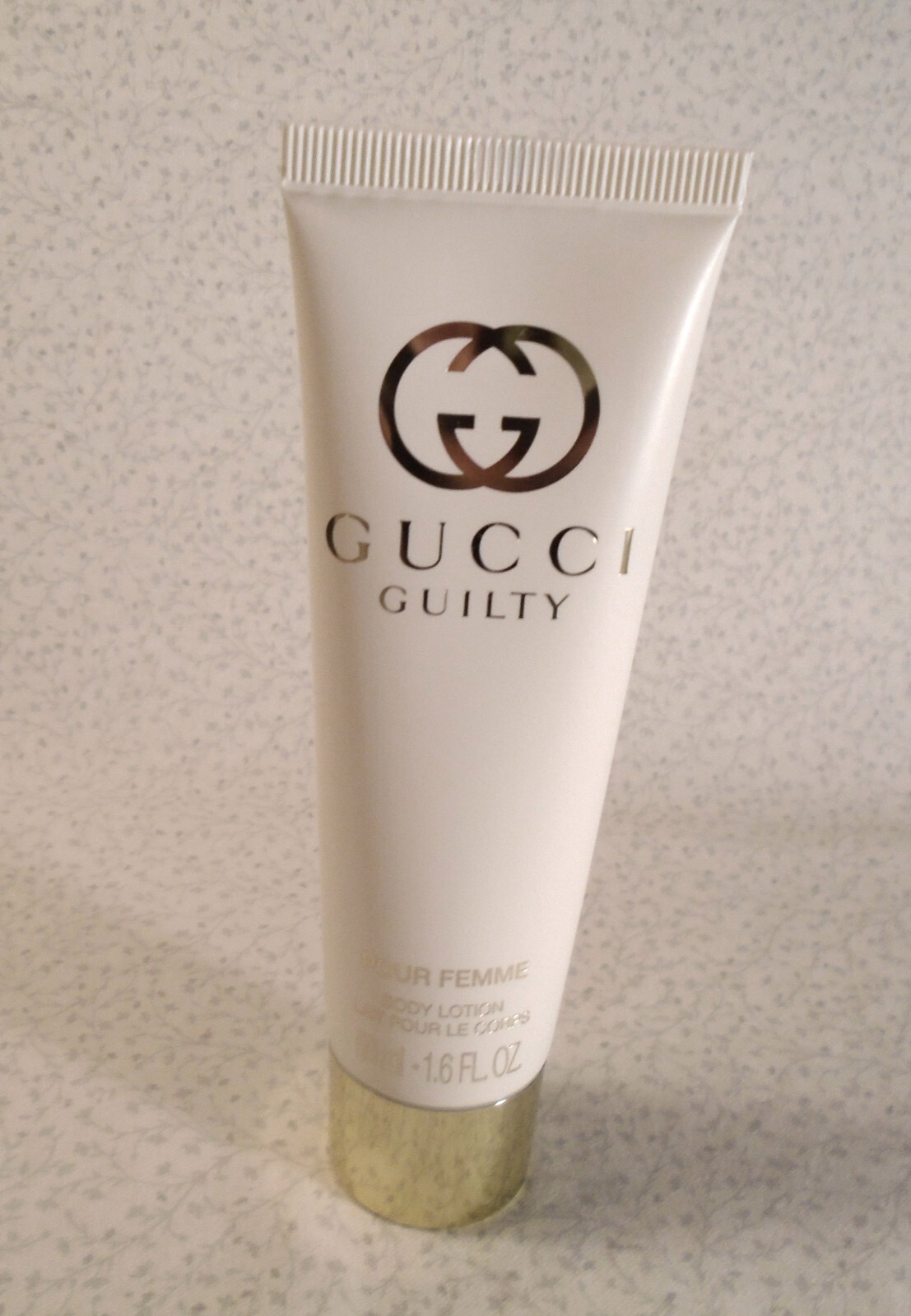 GUCCI GUILTY POUR FEMME Body Lotion  Travel Size Tube 1.6fl.oz NEW/SEALED