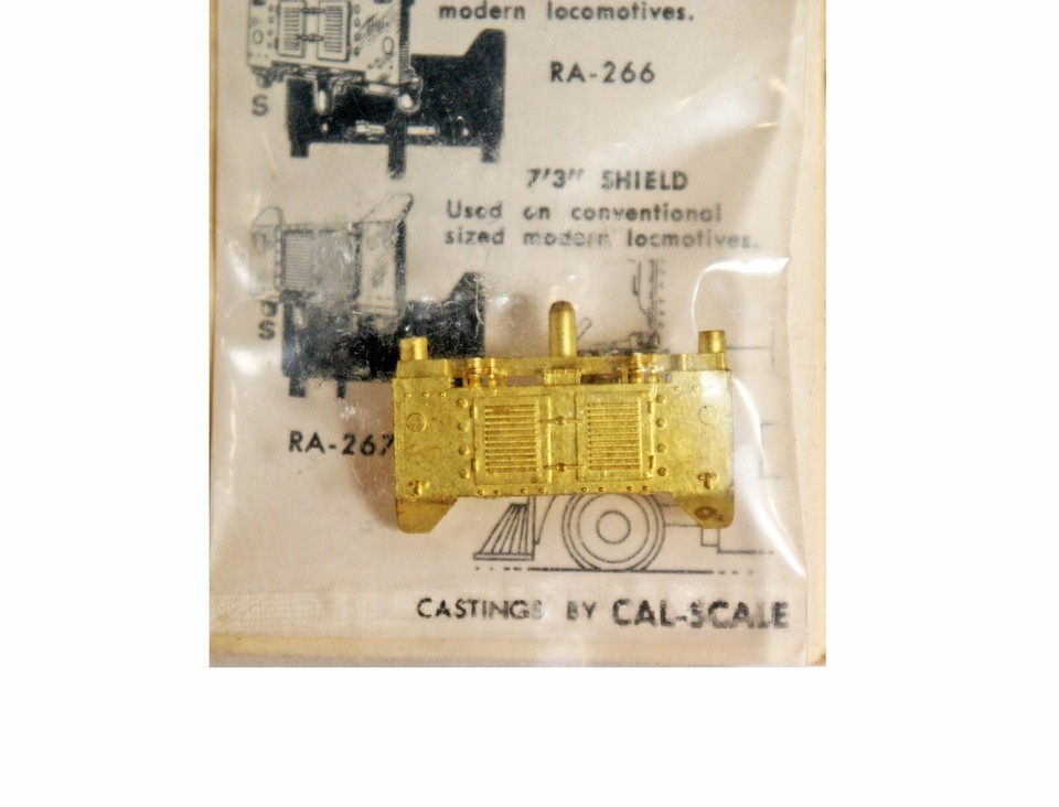 Radiator Shield, Cal Scale HO Scale Part RA-266, Shield for Radiator ...