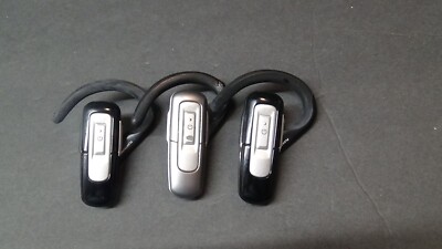 3 pcs. Plantronics Explorer 220 Black Ear-Hook Hands Free Bluetooth Headset