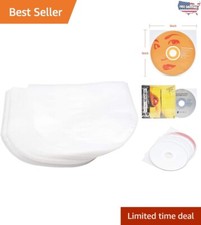 Collection of 100 Clear Anti-Static Mini LP Sleeves - 5'' SHM-CD Protection