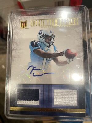 2012 Momentum RC Kendall Wright Rookie Team Threads Auto Jersey #27 - 02/15