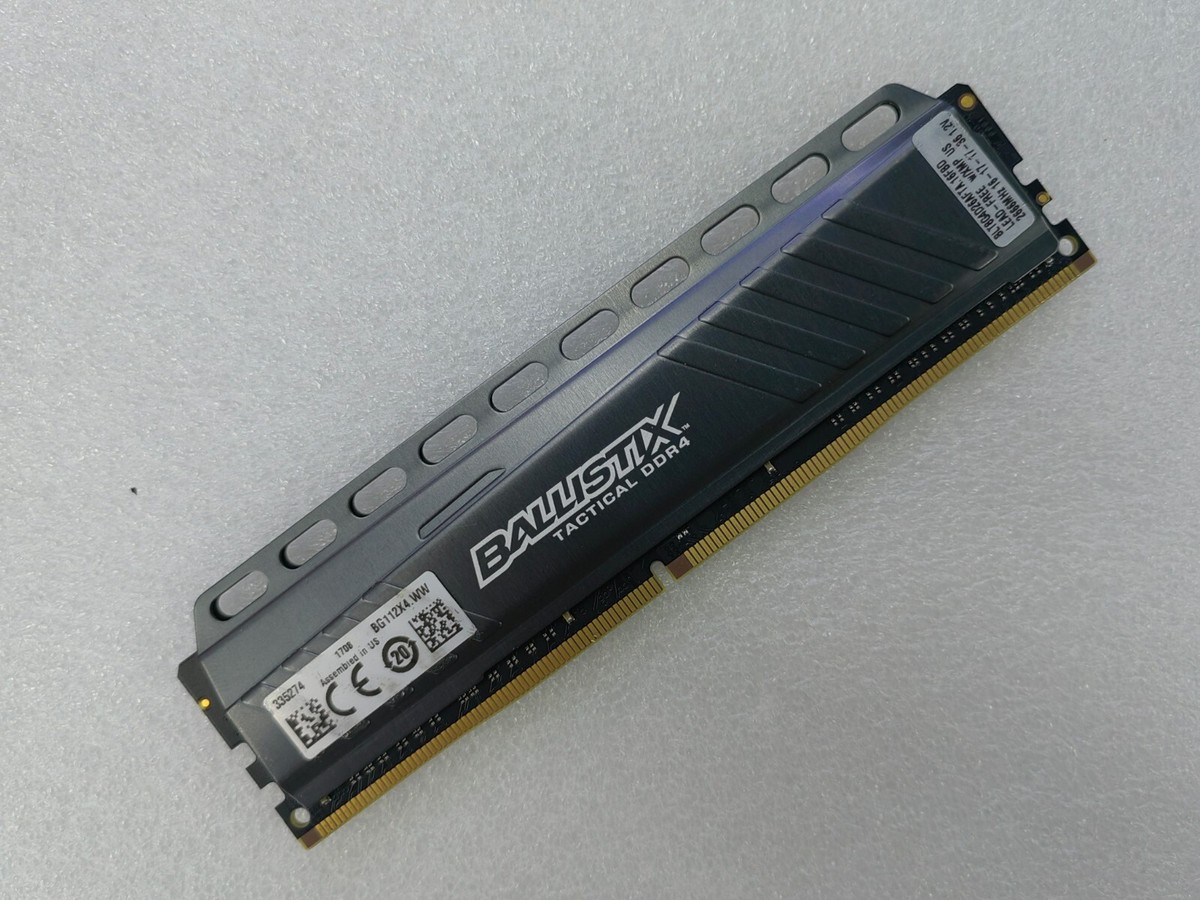Crucial 8GB DDR4 2666 Desktop DIMM RAM PC4-21300