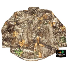 NEW BANDED GEAR MID WEIGHT HUNTING SHIRT REALTREE EDGE CAMO 2XL