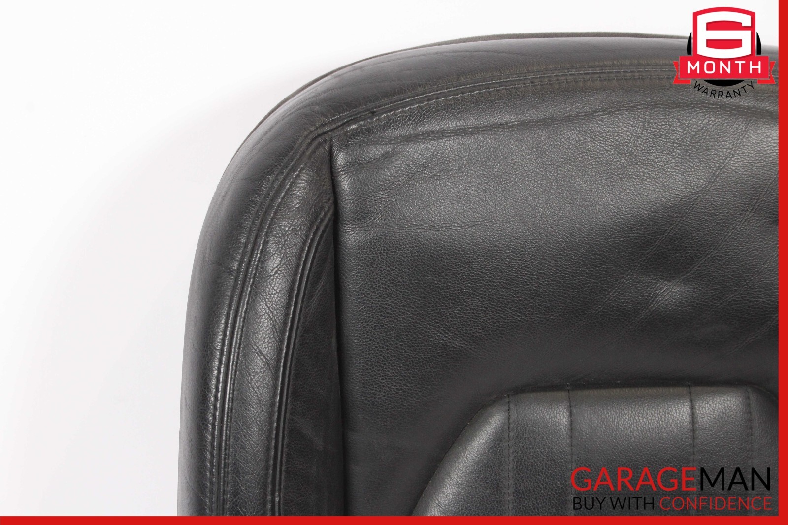 14-17 Maserati Ghibli M157 Front Left Side Lower Bottom Seat Cushion Cover Black
