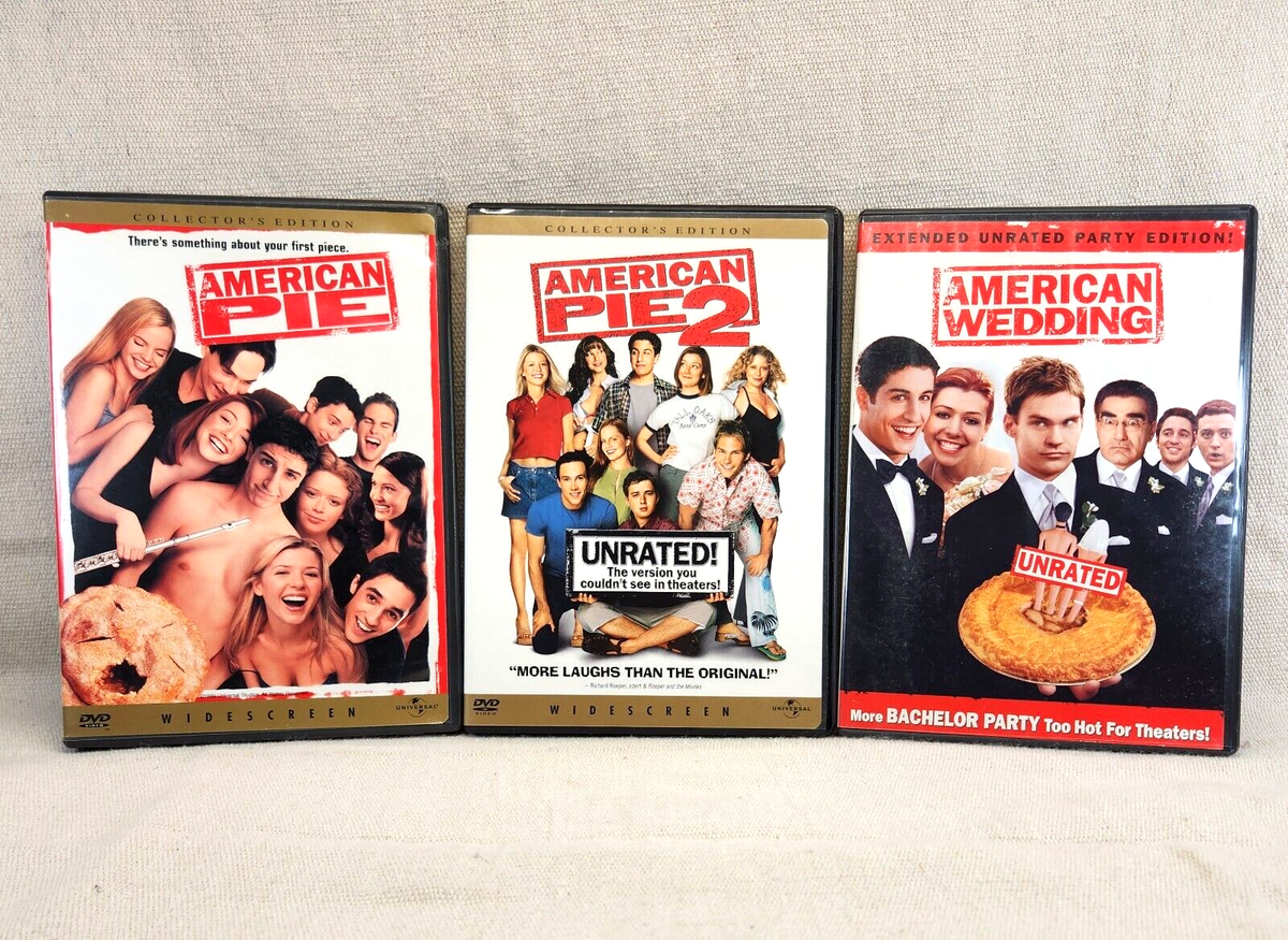 American Pie (1999) American Pie 2 (2002Unrated) American Pie 