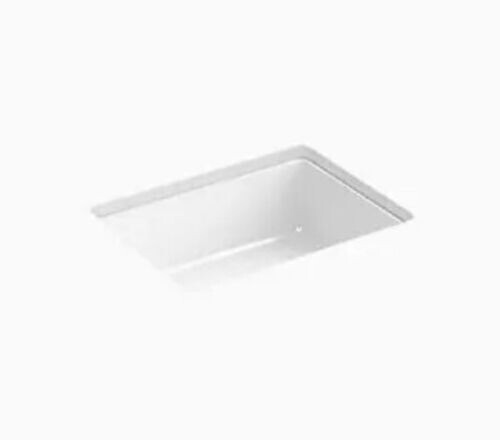 Kohler K 8189 0 Verticyl Bathroom Sink 17 1 8 Rectangular Undermount 