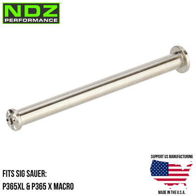 NDZ Stainless Steel Guide Rod for Sig P365XL, X Macro, Spectre, Tacops 3.7'' 9mm