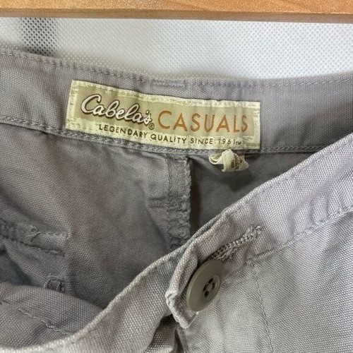 Cabela’s Ladies Dayton outdoor hiking pants light breathable 100% cotton 12T - Picture 7 of 15