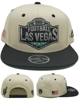 Las Vegas New Basic Gridiron Football Raiders White Black Era Snapback Hat Cap