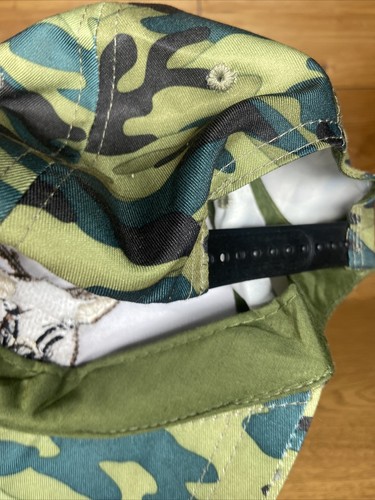 Dan Dee Camo Cap Hat Snapback Adjustable Deer Buck Stitch Logo Collectors Choice - Picture 19 of 24