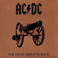 AC/DC "FOR THOSE ABOUT TO ROCK" (180g) BRAND NEW! STILL SEALED LP! (MINT)