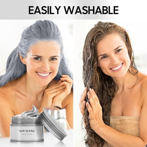 Temporary Silver Hair Spray Color, Temporary Hair Dye Natural Hairstyle Gray eBay