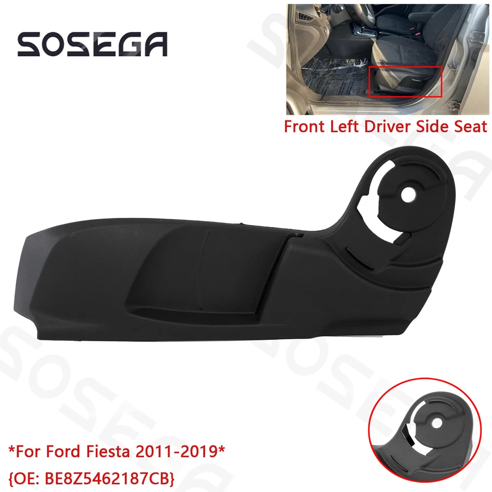 Protector de asiento del conductor izquierdo para Ford Fiesta 2011-2019 cubierta exterior embellecedor BE8Z5462187CB Foto 2 de 4