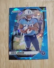 2024 Panini Prizm Football Blue Ice Chris Johnson #284 PSA 9