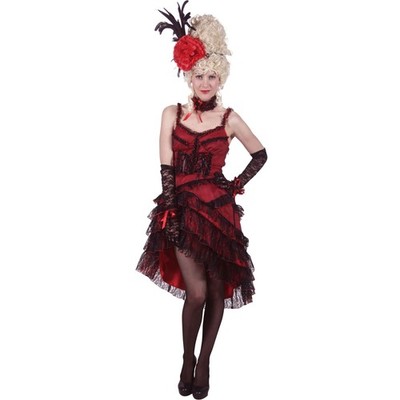 Steampunk Kostüm Western Saloon Lady Burlesque Senta für Damen Gr. S-L