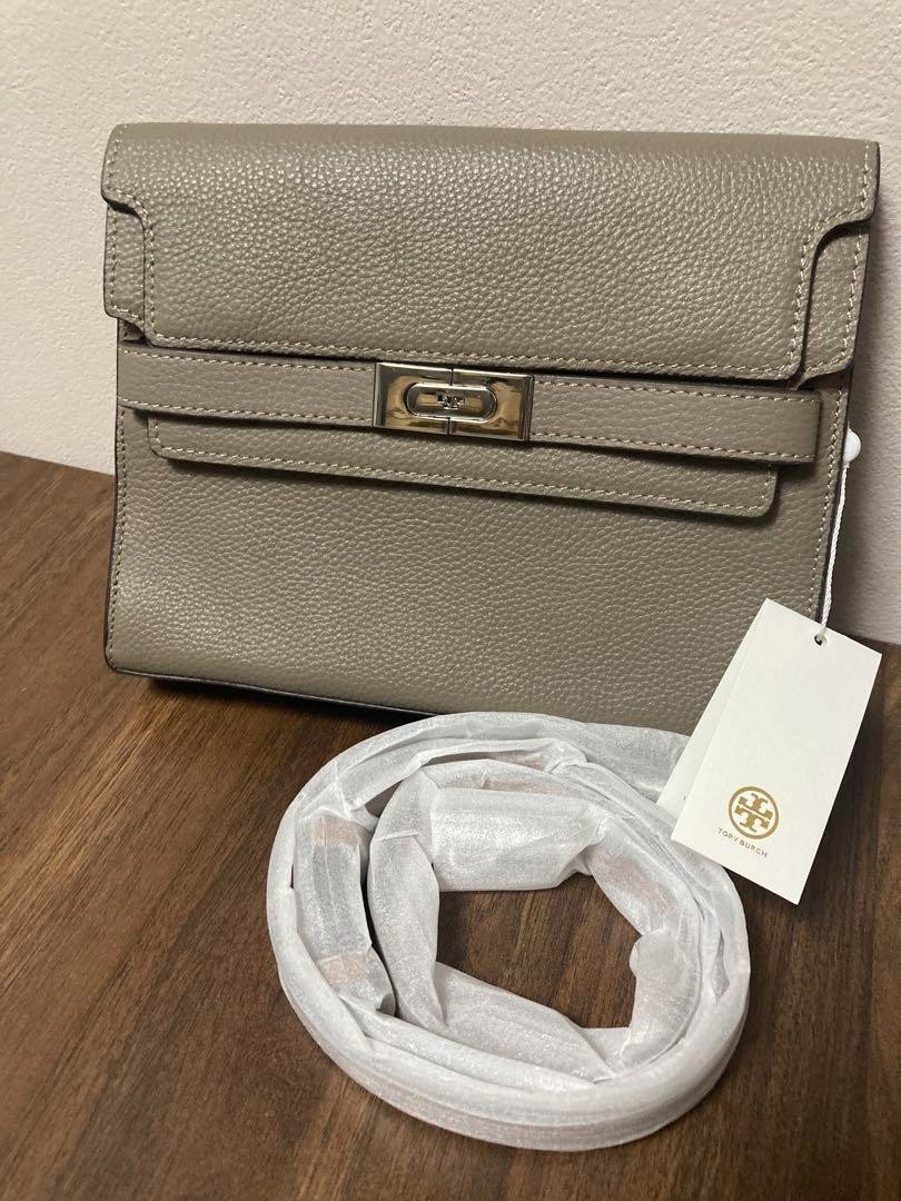 New] Pebbled Shoulder Bag by Tory Burch in Lee Radziwill