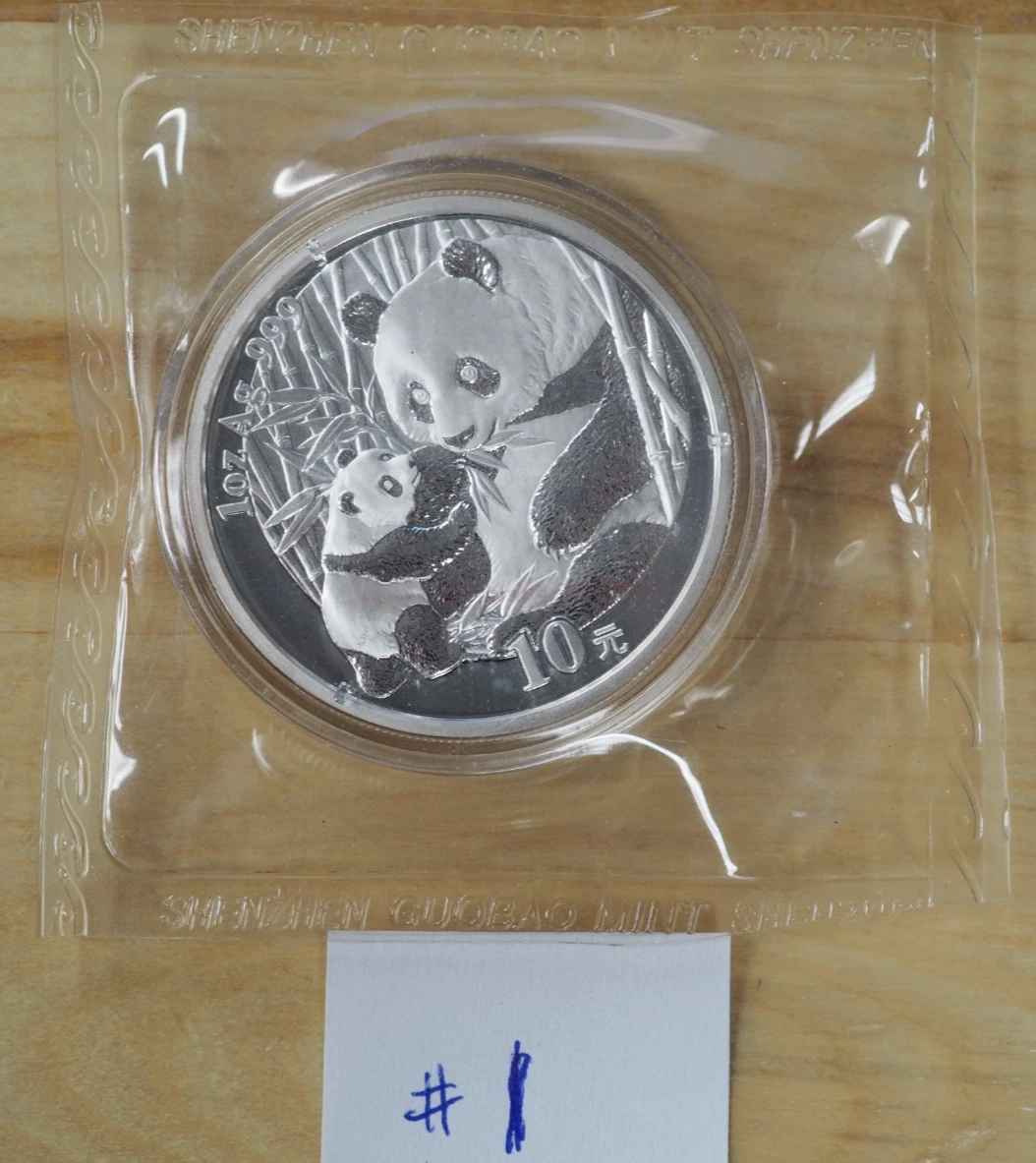 2005 Silver Panda In People'S Republic Of China Coins (1949-Now