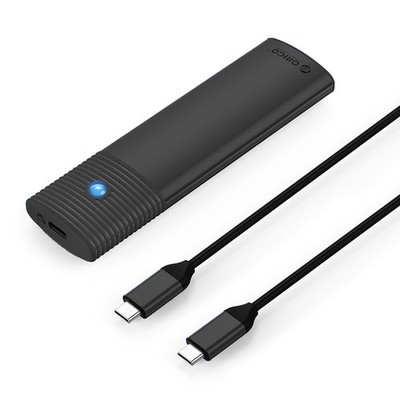 Orico PWM2-G2 M.2-NVMe-USB-C-Gehäuse, 10 Gbit/s, Schwarz